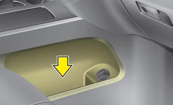 Kia Carnival: Storage compart Kia Carnival: Storage compart.