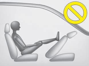 Kia Carnival: Occupant Detection System(ODS) Kia Carnival: Occupant Detection System(ODS). - Never place feet on the front passenger seatback.