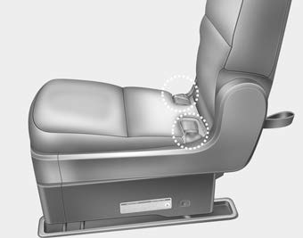 Kia Carnival: Seat belt restraint system Kia Carnival: Seat belt restraint system. 2nd row seat (for 2nd row center seat, if equipped)