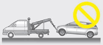 Kia Carnival: Towing service Kia Carnival: Towing service.