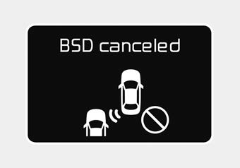 Kia Carnival: BSD (Blind Spot Detection) / LCA (Lane Change Assist) Kia Carnival: BSD (Blind Spot Detection) / LCA (Lane Change Assist). Type B