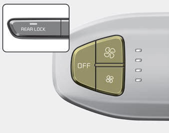 Kia Carnival: Rear climate control Kia Carnival: Rear climate control. From rear seat