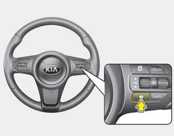 Kia Carnival: Vehicle to vehicle distance setting (SCC) Kia Carnival: Vehicle to vehicle distance setting (SCC). This function allows you to program the vehicle to maintain relative distance